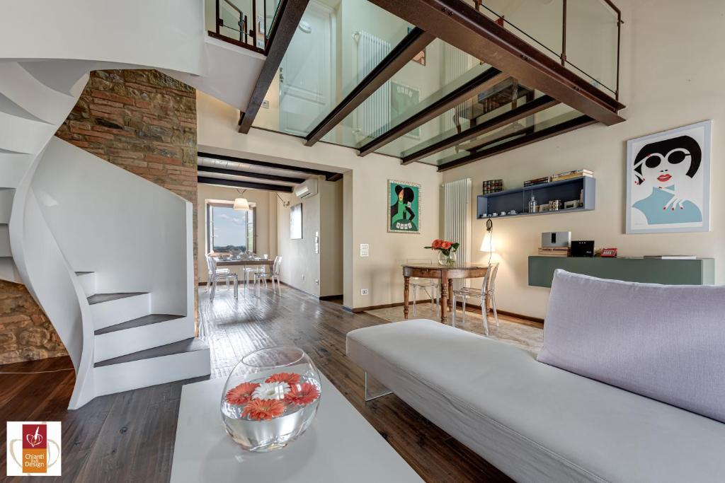 Chianti B&B Design infinity pool shared