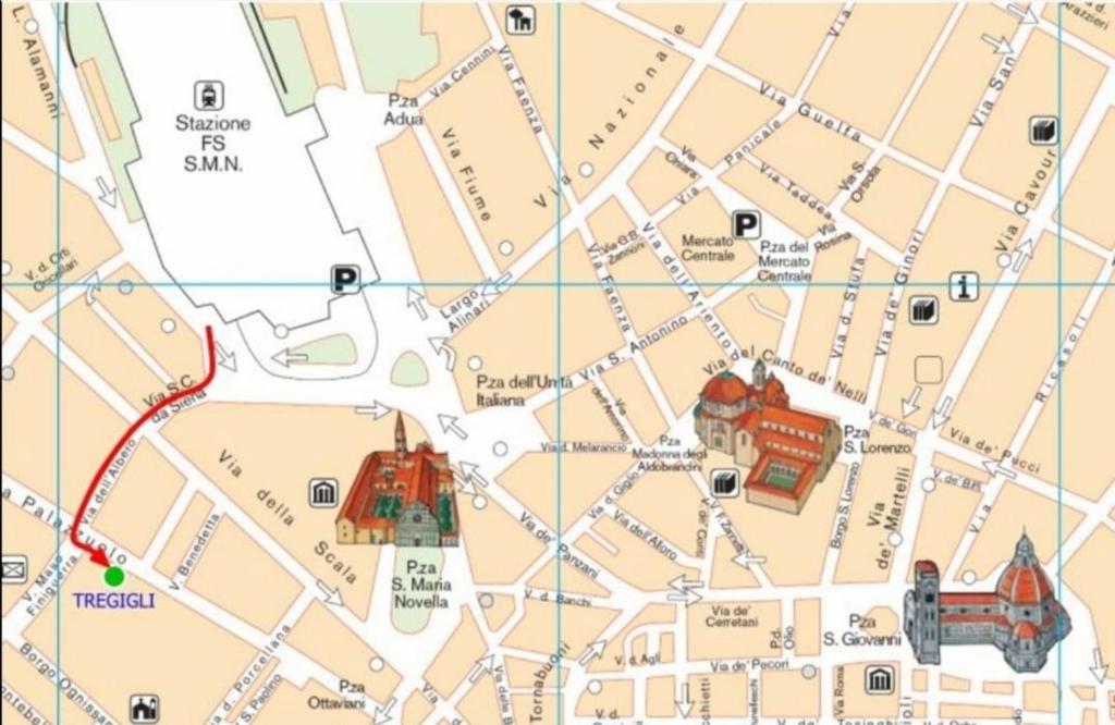Tre Gigli Firenze BB, 5 minutes from station, via Palazzuolo 55