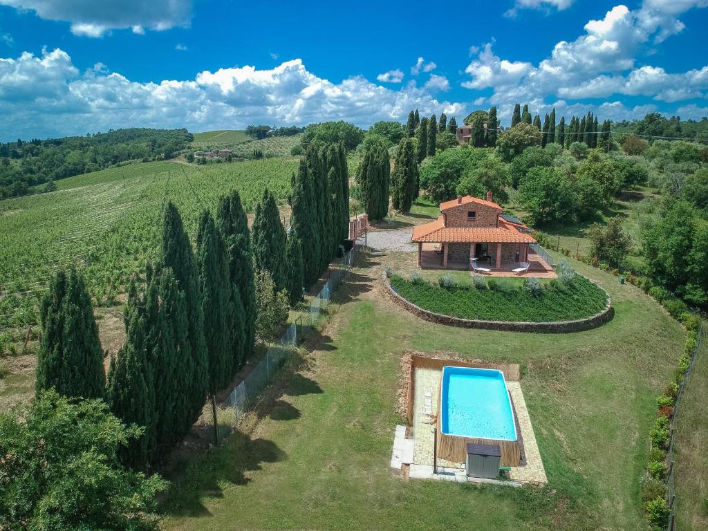Vineyard’s Cottage With Pool, Ac, Wifi - Siena